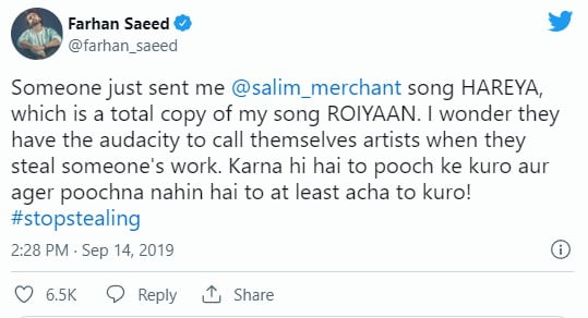 salim merchant and farhan saeed