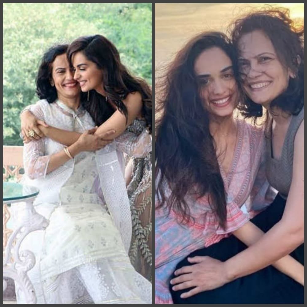 मानुषी छिल्लर मां manushi chillar mother 