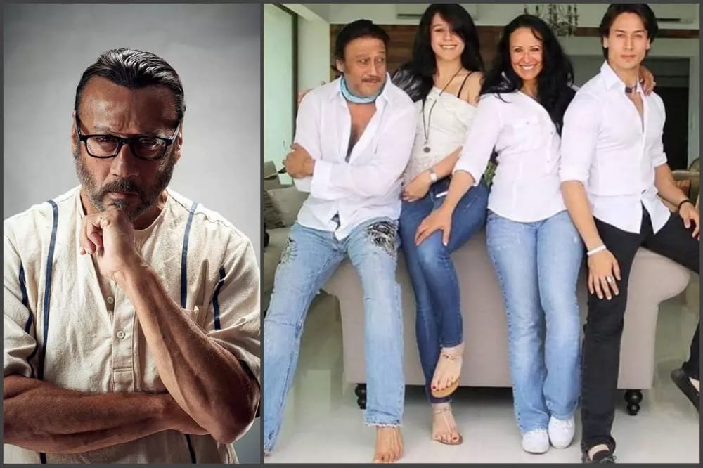 Jackie shroff family , daughter, son, wife